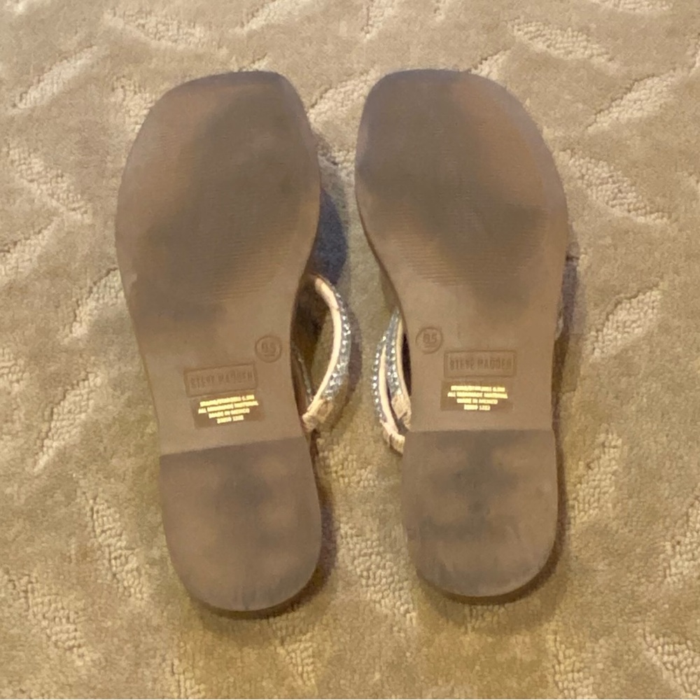 Steve Madden Starie Rhinestone Sandals - Picture 7 of 7